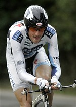 Frank Schleck during the first stage of Paris-Nice 2009